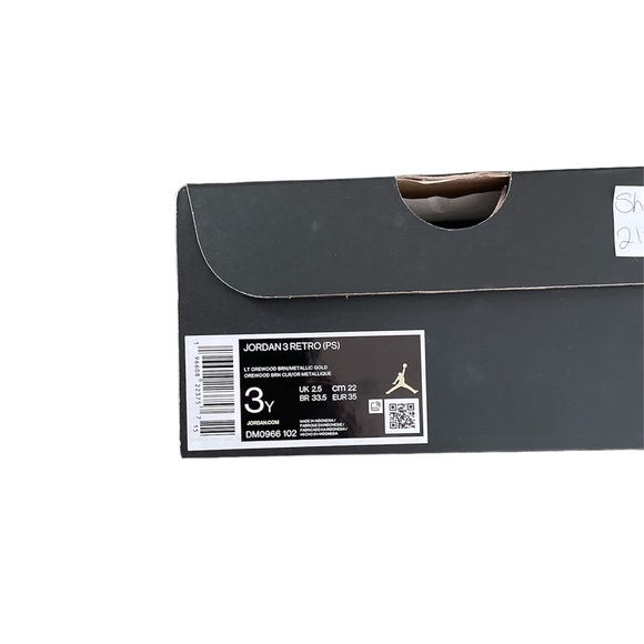 Jordan 3 Palomimo PS - Picture 2 of 9
